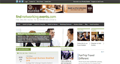 Desktop Screenshot of findnetworkingevents.com